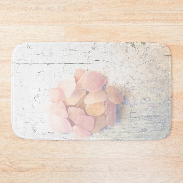 Item preview, Pale Coastal Décor Sea Glass Light Pink Beach Glass Pieces (Photo) 3 of 8 designed and sold by Beachy.