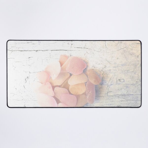 Item preview, Pale Coastal Décor Sea Glass Light Pink Beach Glass Pieces (Photo) 3 of 8 designed and sold by Beachy.