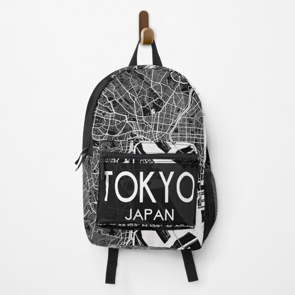 Item preview, TOKYO JAPAN MAP MONOCHROME MODERN BLACK designed and sold by lukas69graphic.