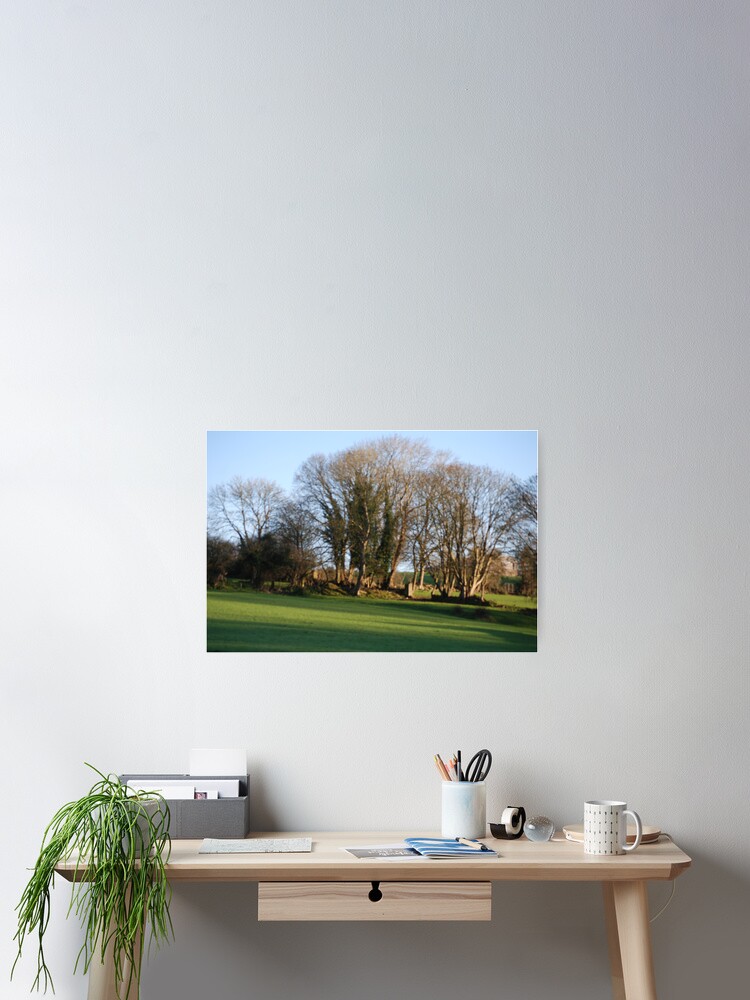 Thumbnail 2 of 3, Poster, CLASH OF TREES designed and sold by TIMKIELY.