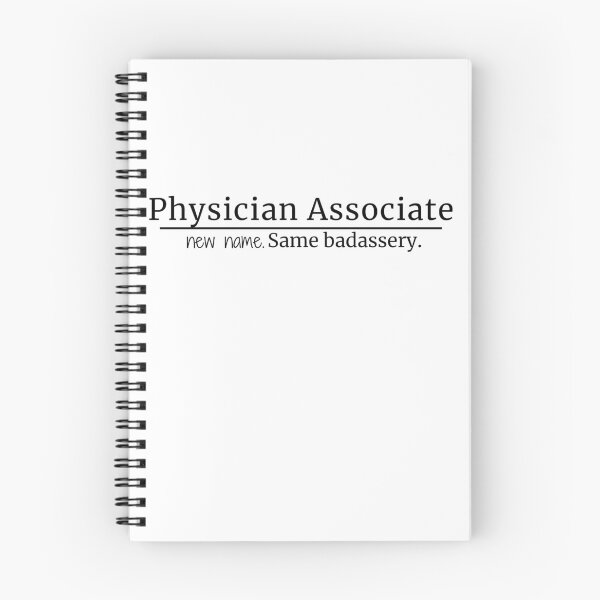 Item preview, Physician Assistant Name Change - New Name, Same Badassery designed and sold by mksp1125.