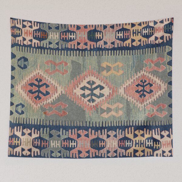 Item preview, Vintage Anatolian Turkish Kilim Fragment designed and sold by Talalp.