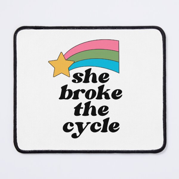 Item preview, She Broke The Cycle designed and sold by TrippyHistory.