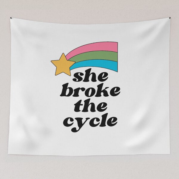 Item preview, She Broke The Cycle  designed and sold by TrippyHistory.