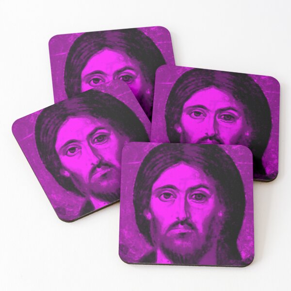 Item preview, Jesús Icono Púrpura designed and sold by OrthodoxLove.