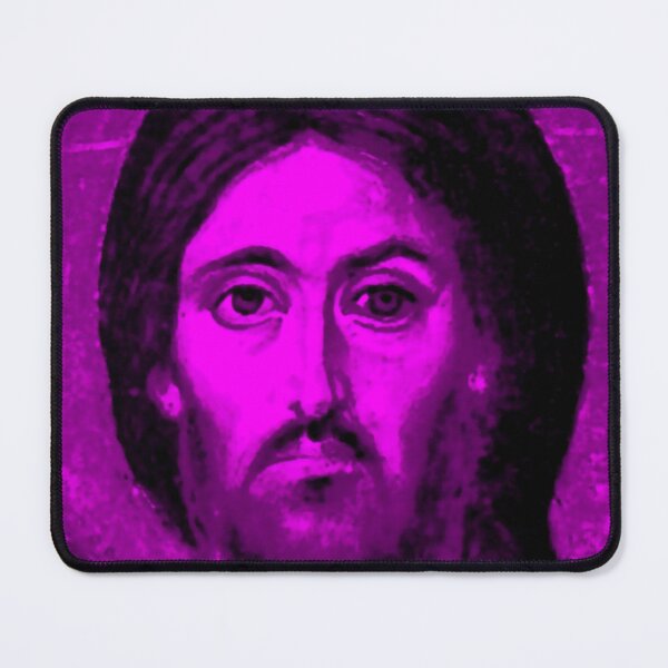 Item preview, Jesus Icon Purple designed and sold by OrthodoxLove.