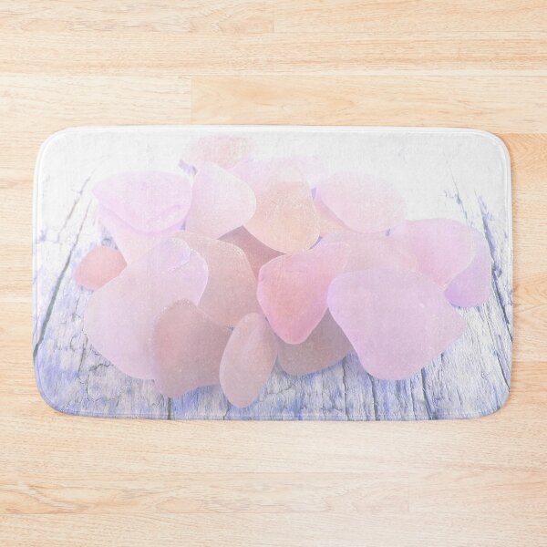 Item preview, Pale Coastal Décor Sea Glass Light Pink Beach Glass Pieces (Photo) 4 of 8 designed and sold by Beachy.