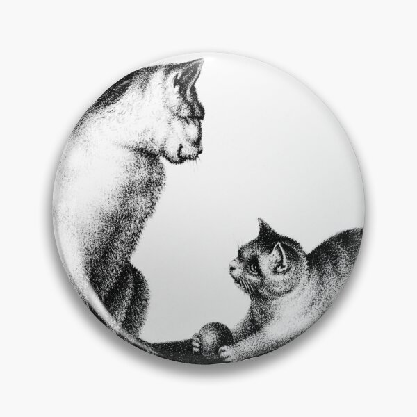 Item preview, Domesticated Cats Playing: Illustration by Gottfried Mind, The Raphael of Cats 1768-1814 designed and sold by TeachUrb.