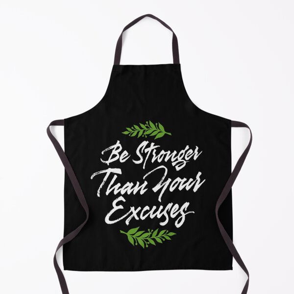 Item preview, Be Stronger Than Your Excuses designed and sold by Zagach Letters.