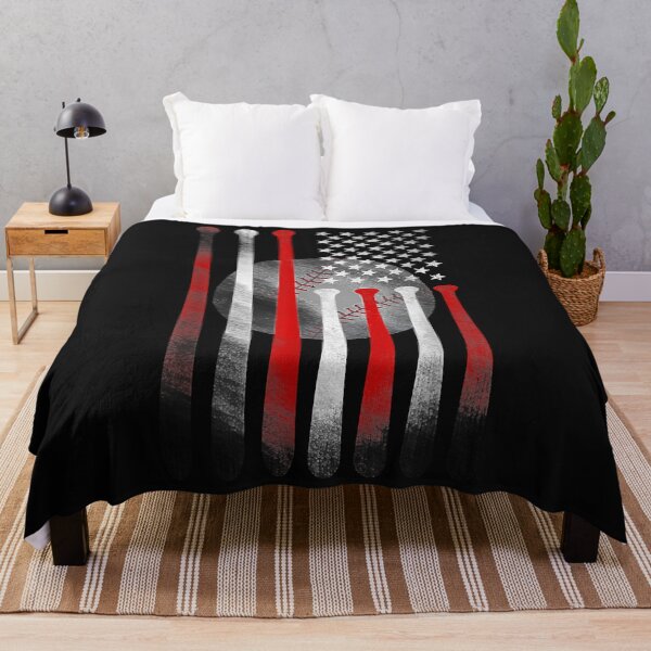 Item preview, American Flag Vintage Baseball Flag , Dad, Mom Tee designed and sold by David231231.