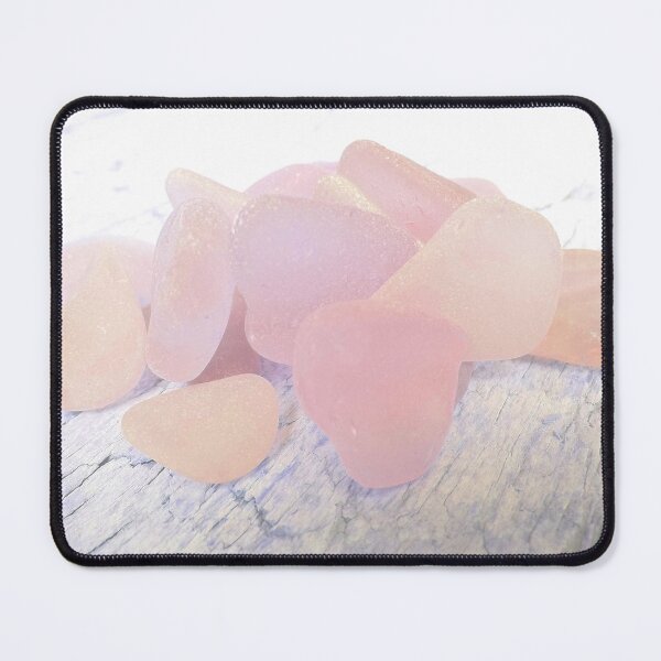 Item preview, Pale Coastal Décor Sea Glass Light Pink Beach Glass Pieces (Photo) 5 of 8 designed and sold by Beachy.