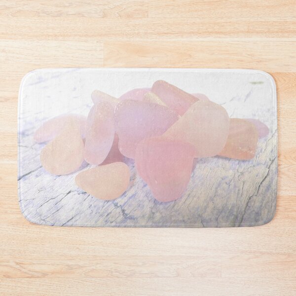 Item preview, Pale Coastal Décor Sea Glass Light Pink Beach Glass Pieces (Photo) 5 of 8 designed and sold by Beachy.