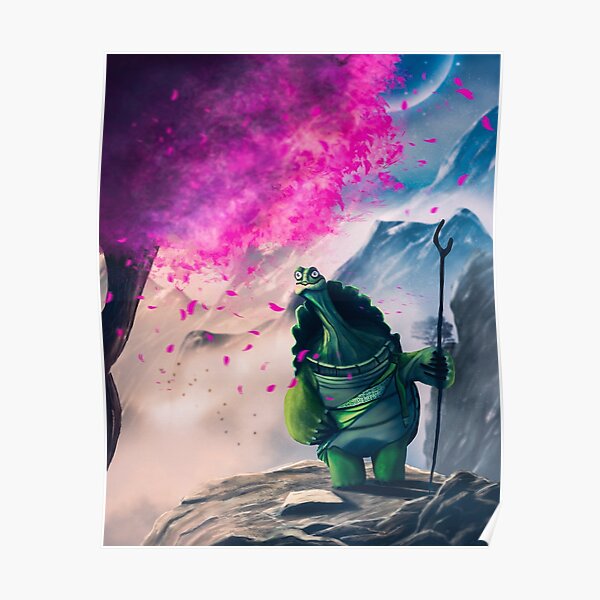 master oogway painting