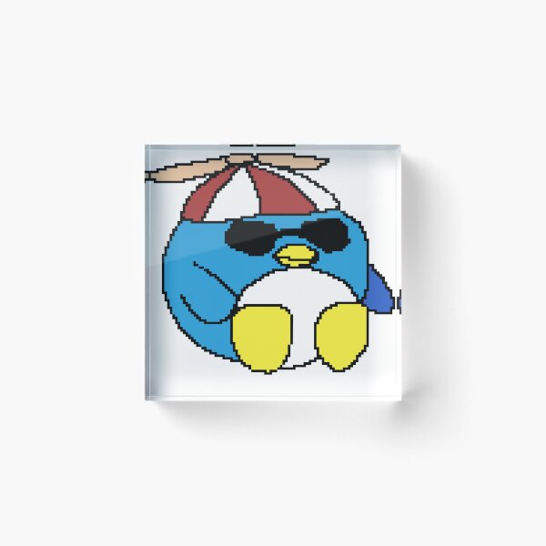 Item preview, Blue Penguin Pixel Art designed and sold by Chrisiarty Pixel Arty.