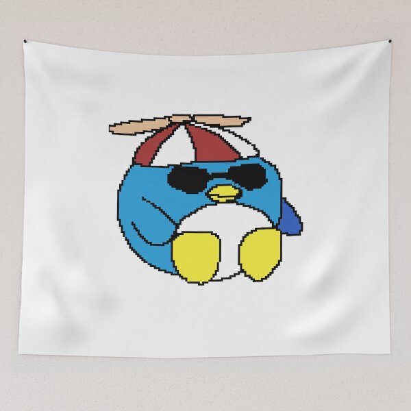 Item preview, Blue Penguin Pixel Art designed and sold by Chrisiarty Pixel Arty.