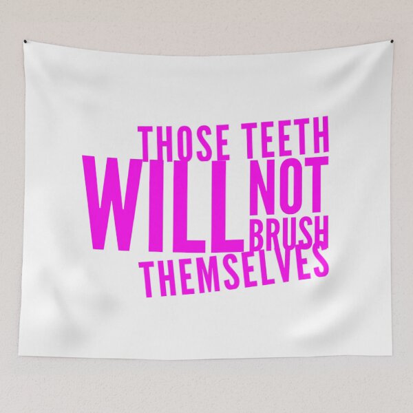 Item preview, Those Teeth- Bathroom Design designed and sold by MerciMe.