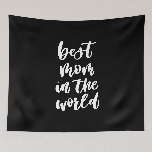 Item preview, Best Mom In The World designed and sold by ZubiyaArt.