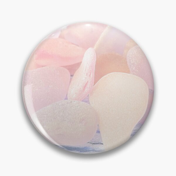 Item preview, Pale Coastal Décor Sea Glass Light Pink Beach Glass Pieces (Photo) 6 of 8 designed and sold by Beachy.