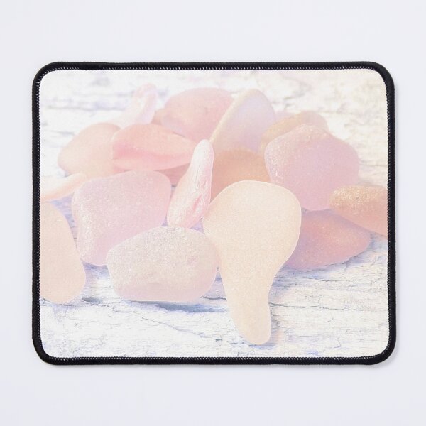 Item preview, Pale Coastal Décor Sea Glass Light Pink Beach Glass Pieces (Photo) 6 of 8 designed and sold by Beachy.
