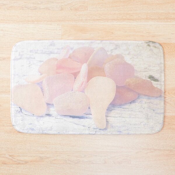 Item preview, Pale Coastal Décor Sea Glass Light Pink Beach Glass Pieces (Photo) 6 of 8 designed and sold by Beachy.