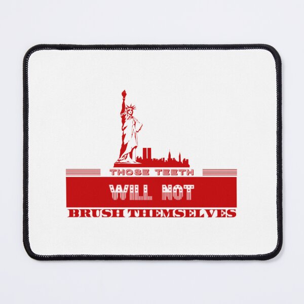 Item preview, Those Teeth- Bathroom Design Red designed and sold by MerciMe.