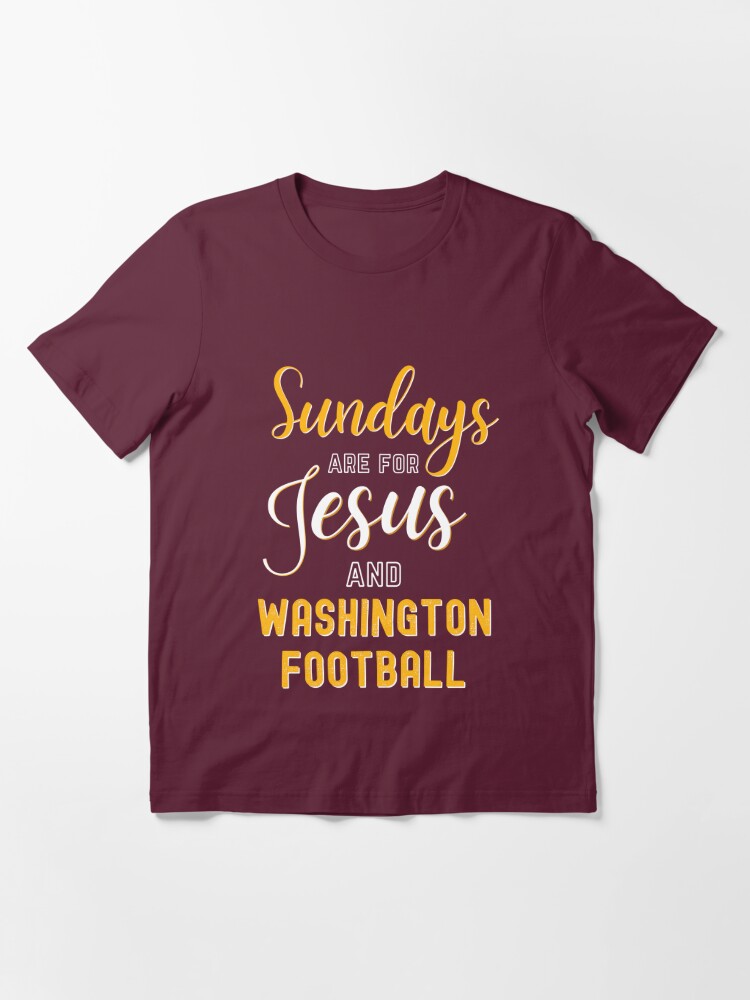 Sundays Are For Jesus + Football Tri-Blend Comfy Tee