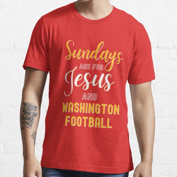 Sundays Are For Jesus + Football Tri-Blend Comfy Tee