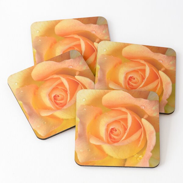 Item preview, Spring Time Rose Yellow Orange in Bloom designed and sold by ZanyPaintbrush.
