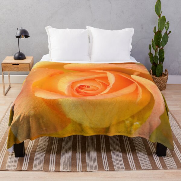 Item preview, Spring Time Rose Yellow Orange in Bloom designed and sold by ZanyPaintbrush.