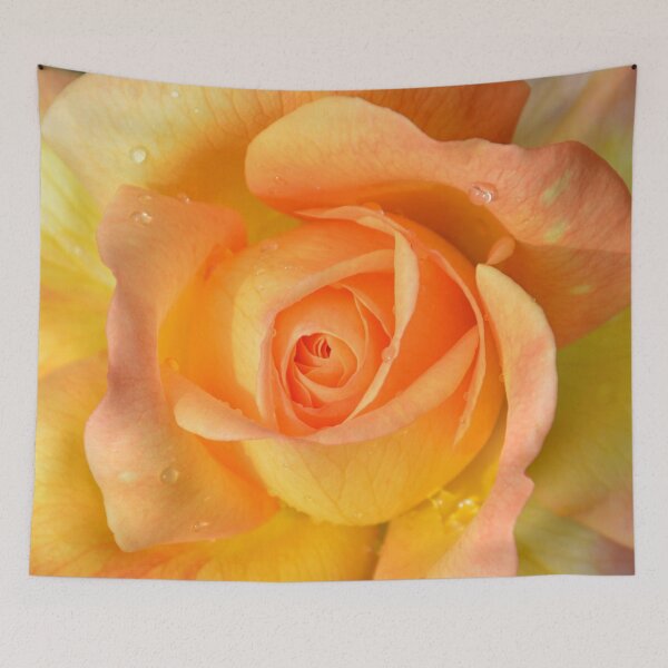 Item preview, Spring Time Rose Yellow Orange in Bloom designed and sold by ZanyPaintbrush.