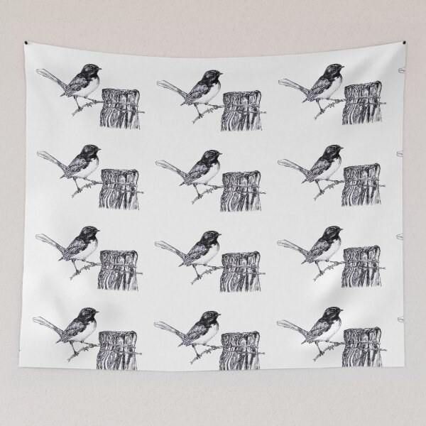Item preview, Willy Wagtail - Mono designed and sold by gordostudio.