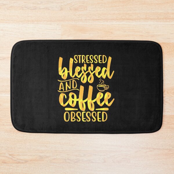 Item preview, Stressed Blessed and Coffee Obsessed designed and sold by TheRightHonMP.