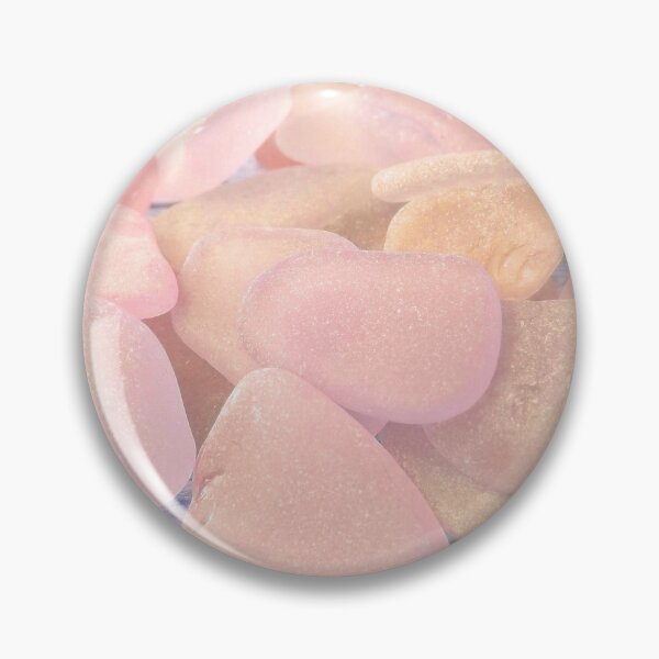Item preview, Pale Coastal Décor Sea Glass Light Pink Beach Glass Pieces (Photo) 7 of 8 designed and sold by Beachy.