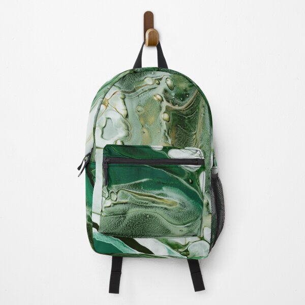Item preview, Green Abstract Liquid Art designed and sold by Tshirtstory.