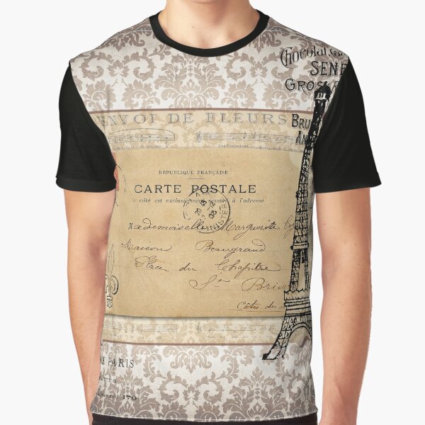 Elegant Paris Graphic T-Shirt