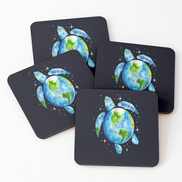 Item preview, Earth Day 2022 Restore Earth Sea Turtle Art Save the Planet designed and sold by DeannaMarks.