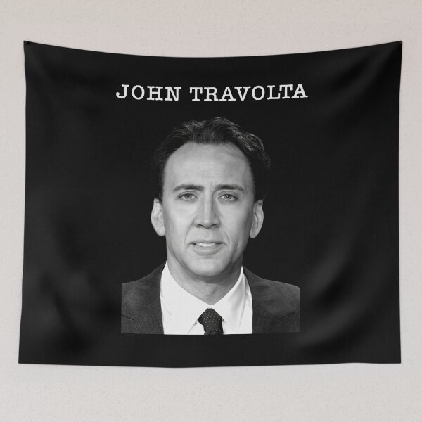 Item preview, Nicolas Cage John Travolta Face Off Black designed and sold by The-sky-is-here.