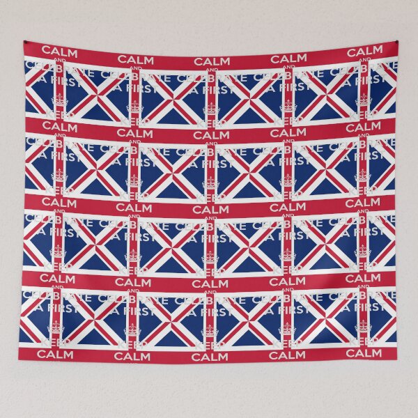 Item preview, Keep Calm And Celebrate A First Text On The Union Jack designed and sold by taiche.