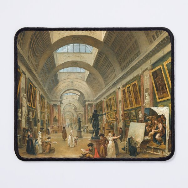 Item preview, The Grande Gallery of the Louvre (1796) - Hubert Robert designed and sold by SALON DES ARTS.