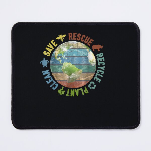 Item preview, Earth Day Save Bees Rescue Animals Recycle Plastics Vintage designed and sold by DeannaMarks.