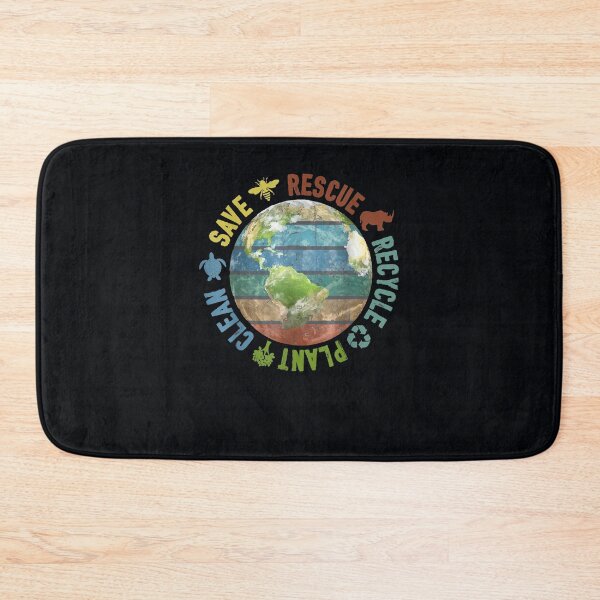 Item preview, Earth Day Save Bees Rescue Animals Recycle Plastics Vintage designed and sold by DeannaMarks.