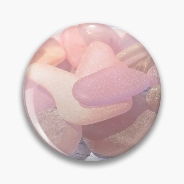 Item preview, Pale Coastal Décor Sea Glass Light Pink Beach Glass Pieces (Photo) 8 of 8 designed and sold by Beachy.