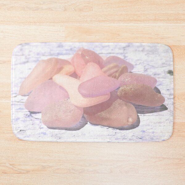 Item preview, Pale Coastal Décor Sea Glass Light Pink Beach Glass Pieces (Photo) 8 of 8 designed and sold by Beachy.