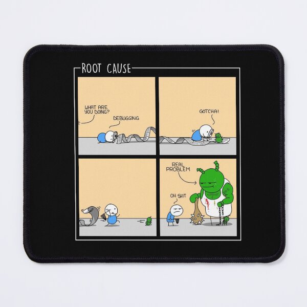 Item preview, Root Cause - Funny Programmers Debugging Meme designed and sold by deepan chandrasekaran.