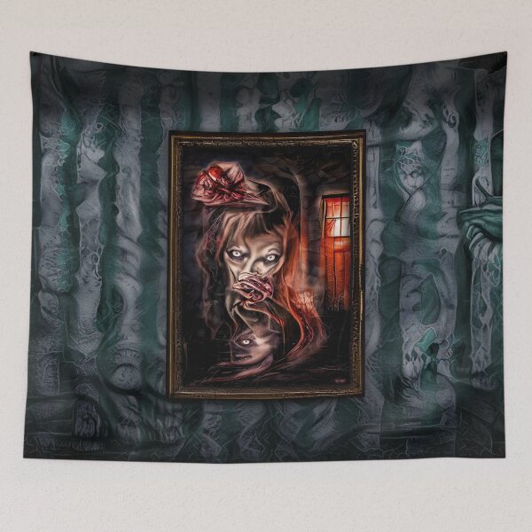 Item preview, Creepy Carnival | Goth Family | Cabinet of Curiosities | Creepy Goth Girl | Horror Stuff | TM11 designed and sold by Haunted-Attic.