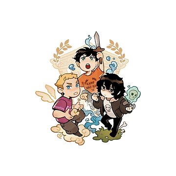 Artwork thumbnail, ElentoriPercy Jackson - The Big Three sticker by alecias