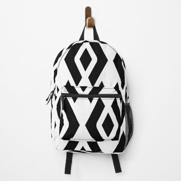 Item preview, Rhombus Arrow Black And White Pattern designed and sold by risingrocket.