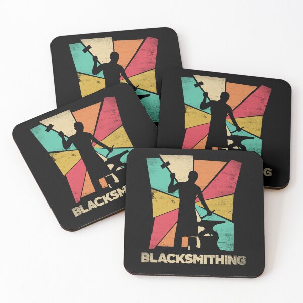 Item preview, Metalsmith Blacksmithing Forging Silhouette designed and sold by ShopTheStyle.