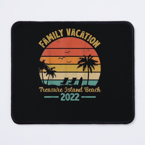 Item preview, Family Vacation 2022 Vintage Florida Treasure Island Beach designed and sold by DeannaMarks.