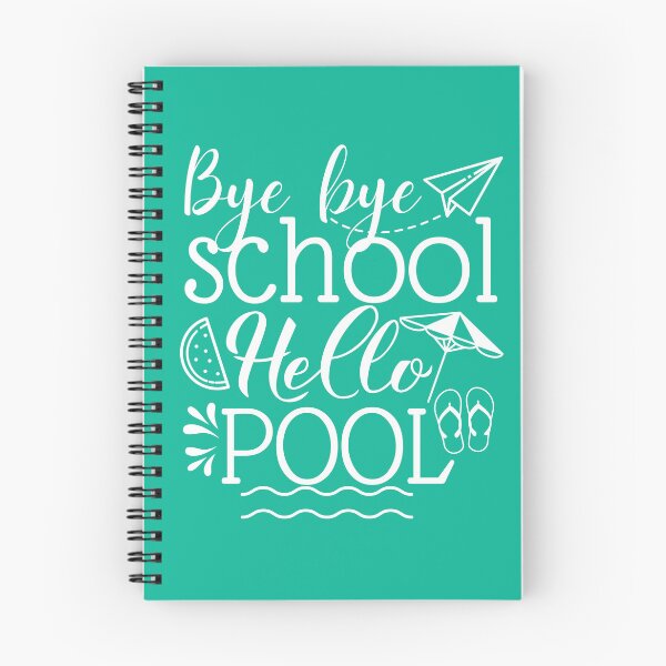 Item preview, Bye Bye School Hello Pool designed and sold by HappyPeeps.